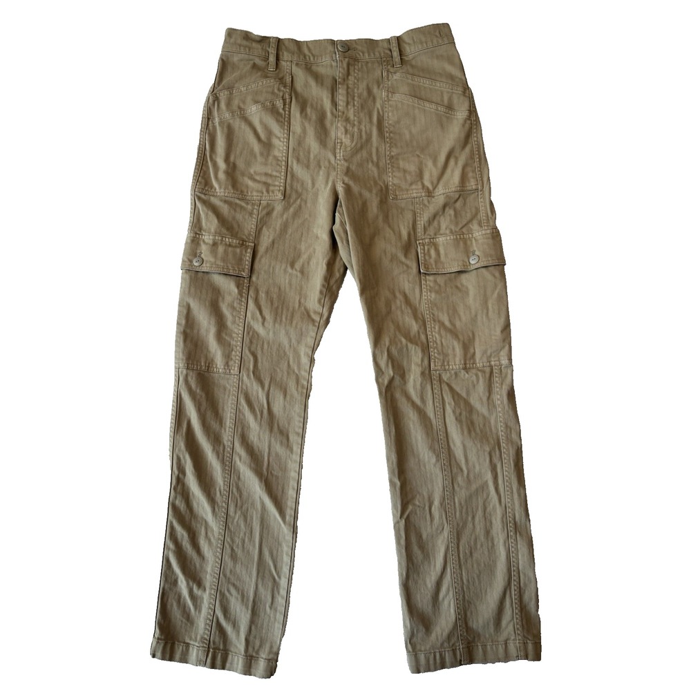 Madewell Pants Womens 29 Brown Tan 90s Straight Cargo‎ Pockets Casual Y2K